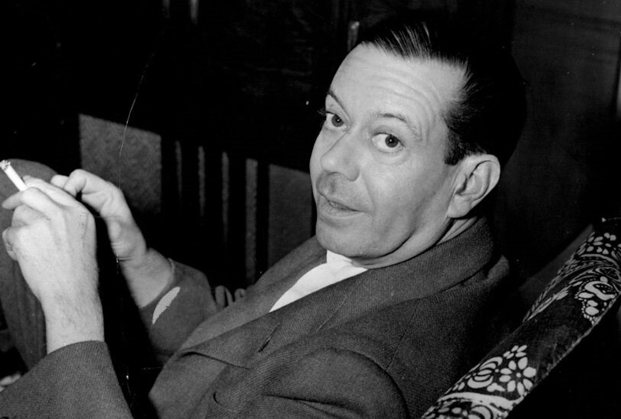 February 16, 1942 HIS SONGS COMMAND A PRETTY PENNY.., Today at 50, Cole Porter, writer of songs for the screen and stage, as rich, independent, but as hard-working and unpredictable as ever. He never Loafs between the writing of shows. He is studying Spanish and learning how to become a stenographer in his Waldorf-Astoria Tower suite in New York where he is pictured above.. Porter never plays a song or puts it down on paper until he has finished it in his head. His first big hit was "Hitchy-Koo 1919," starring Raymond Hitch-cock. He was done on an average of a show a year since 1927. November 25, 1990 Minneapolis Star Tribune