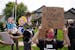 Anna Ruday of Minneapolis stood with more than 100 Black Lives Matter protesters as they rallied outside the home of Minneapolis Police Federation Pre