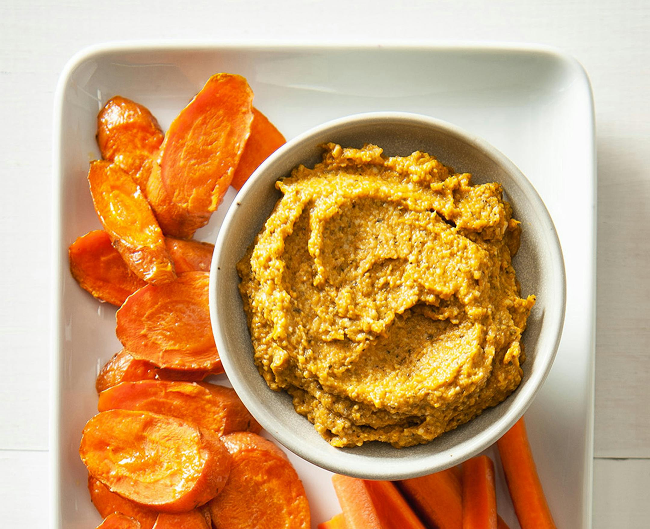 Mette Nielsen, Special to the Star Tribune Roasted carrots and carrot dip.
