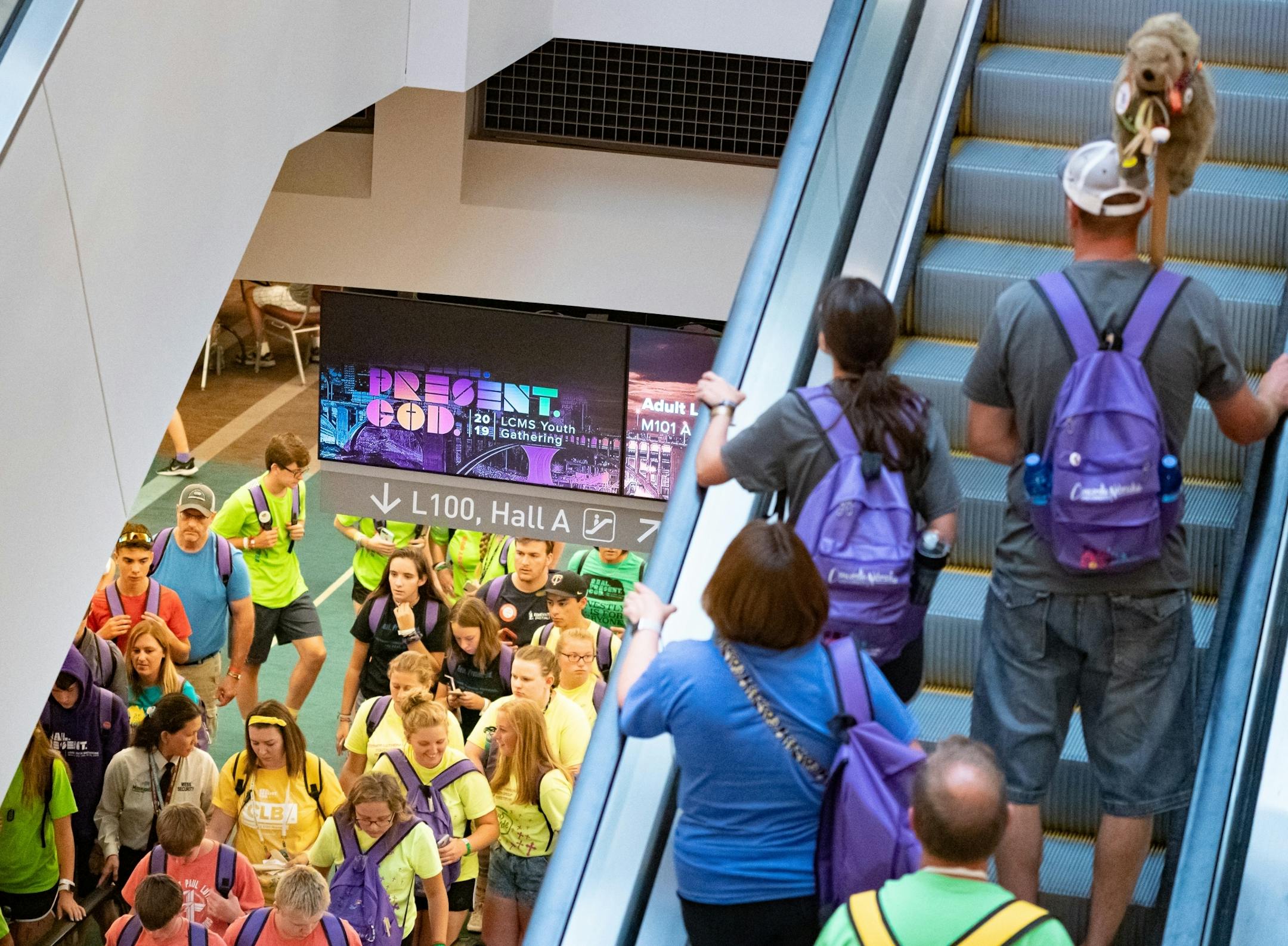 Over 20,000 youth are participating in the Real. Present. God. conference being hosted by the Lutheran Church -Missouri Synod in Minneapolis this weekend.