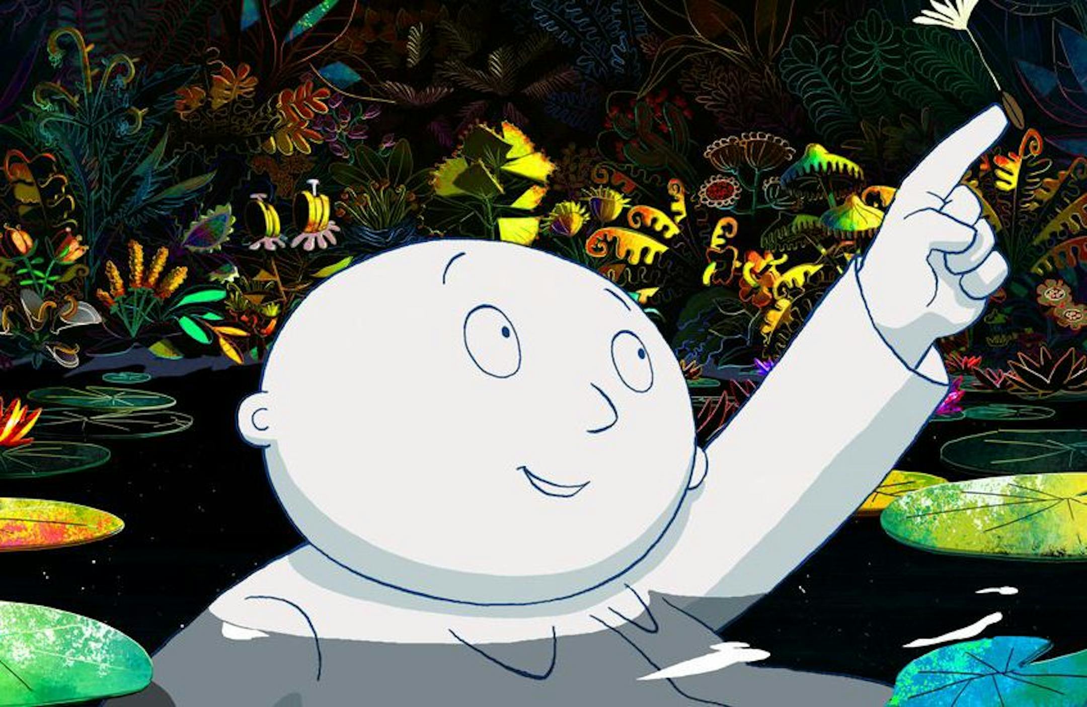 A scene from "Moon Man."