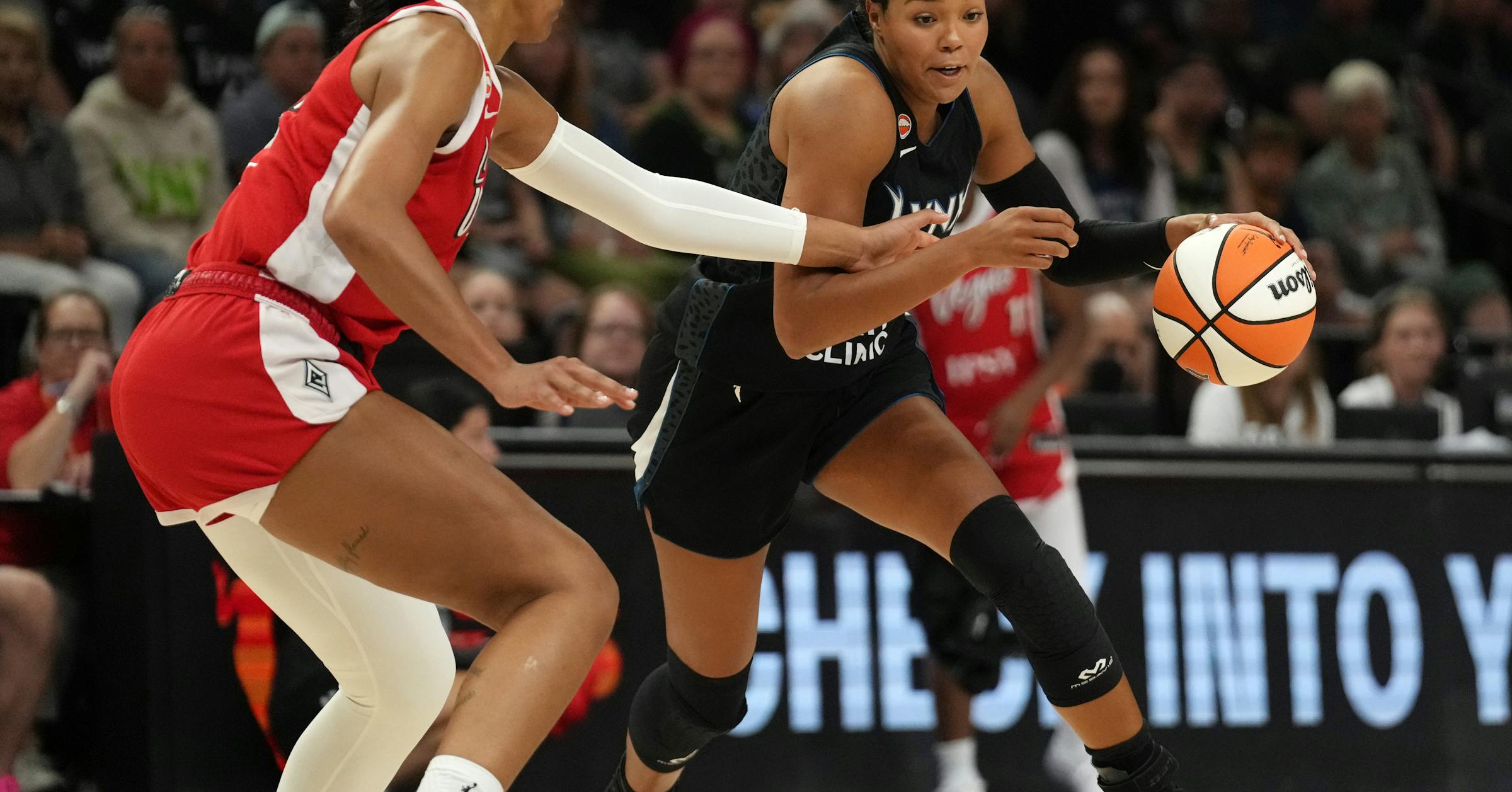 Lynx clinch a spot in the playoffs with Napheesa Collier back to help slow down A’ja Wilson
