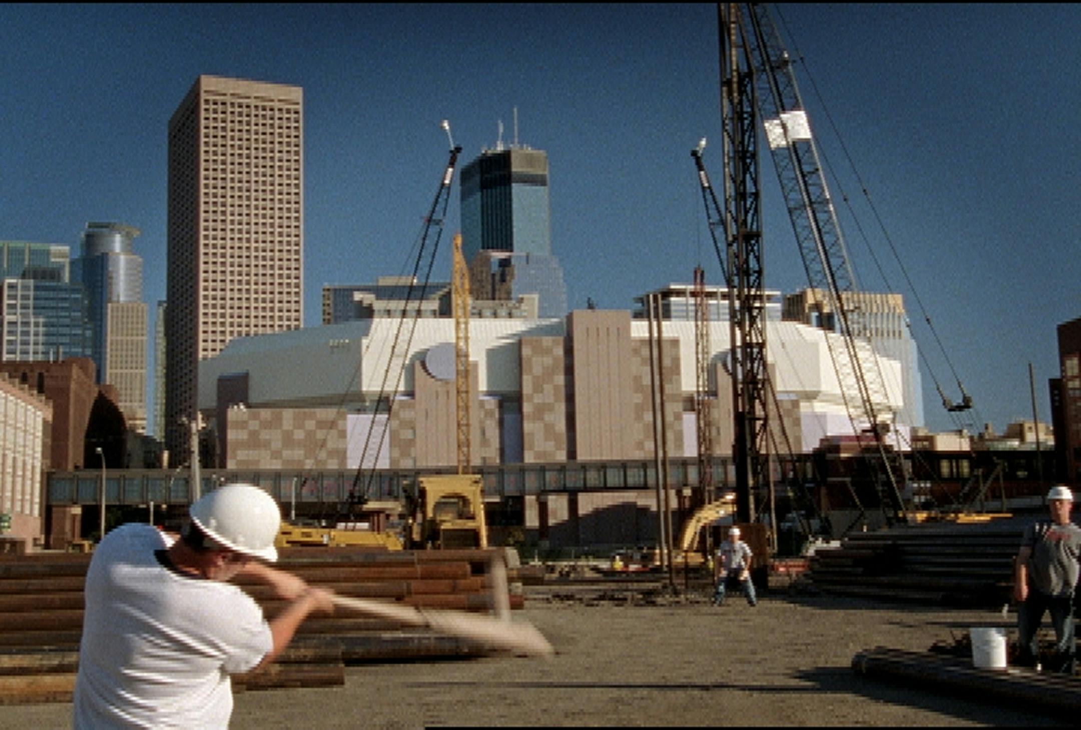 A spot called "Sandlot" features Twins players at the site of the new baseball stadium. "The idea is to get people excited," a Periscope ad executive said.