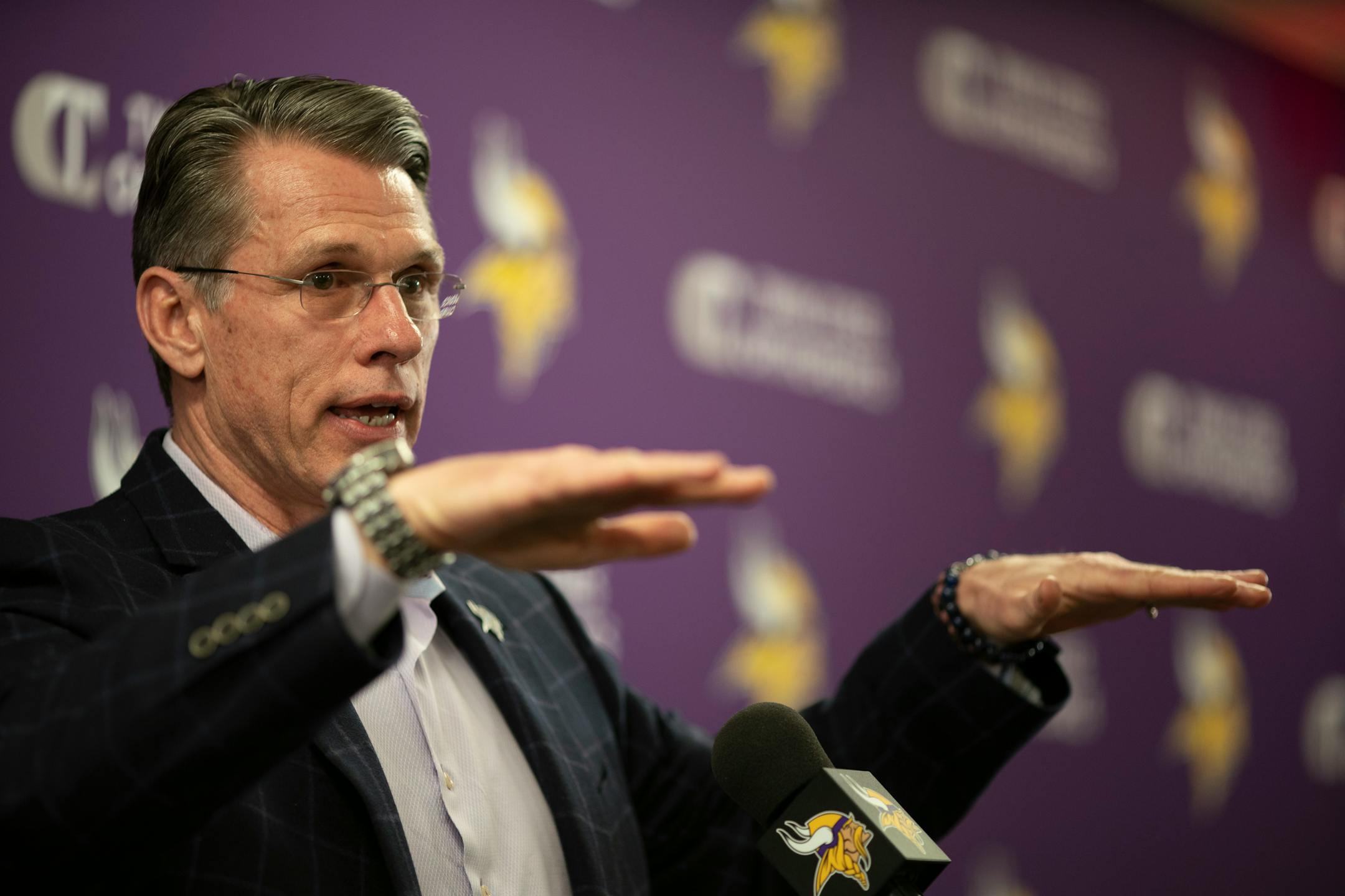 Vikings General Manager Rick Spielman