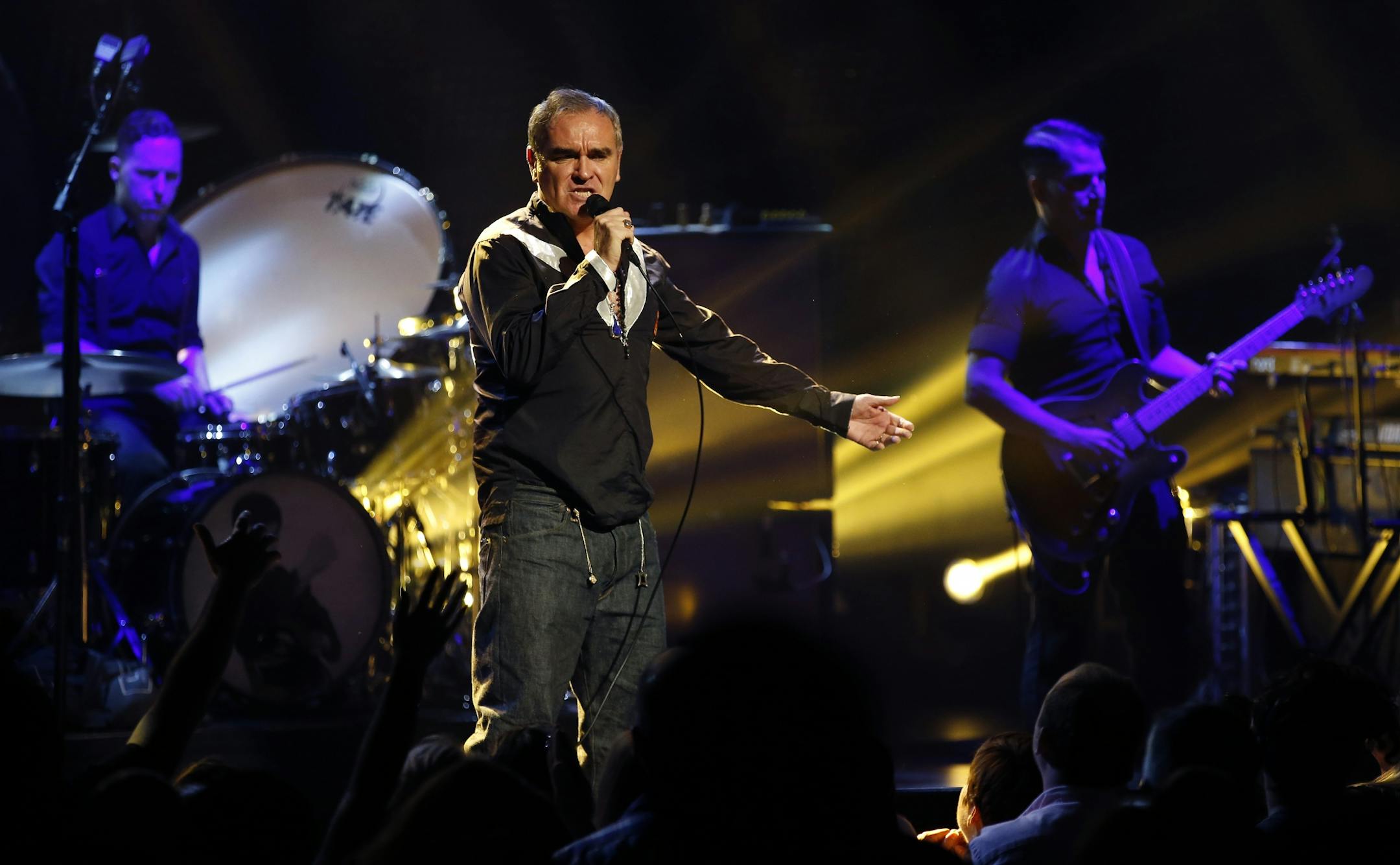 Morrissey performed at The Fitzgerald Theater in St. Paul on Monday night.