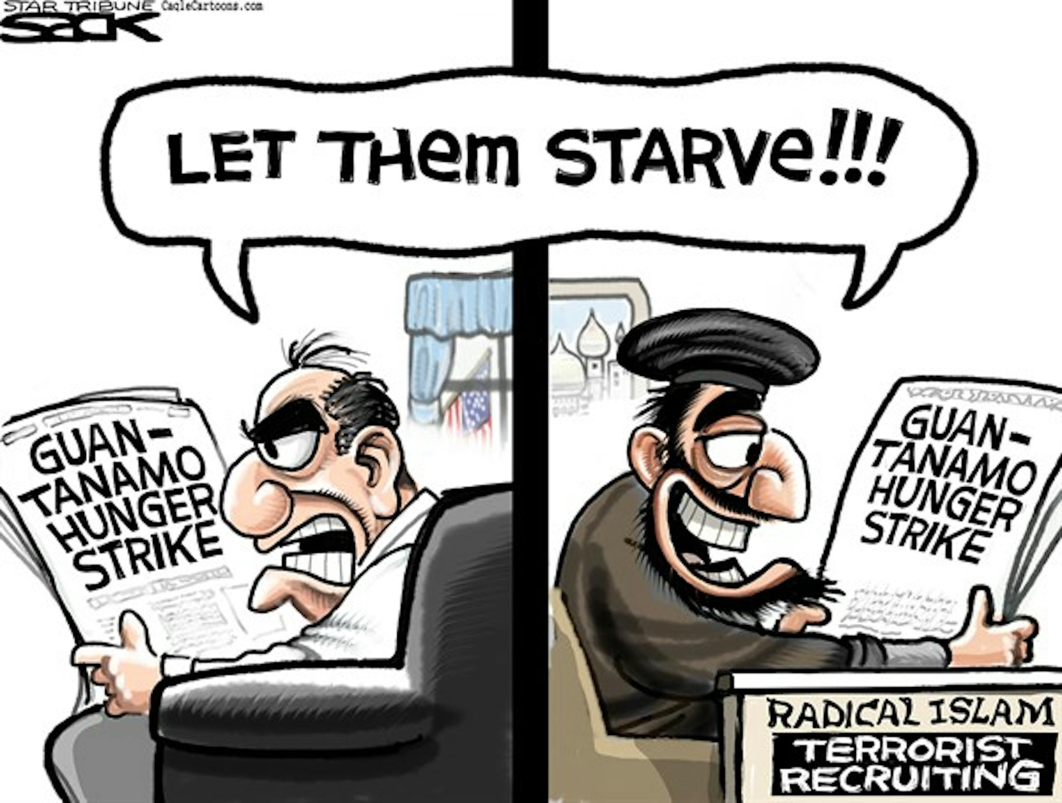 Steve Sack editorial cartoon for April 28, 2013.