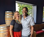 Shanelle and Chris Montana of DuNord Craft Spirits will reopen their landmark cocktail room and a new New Orleans flavored restaurant on Lake Street.