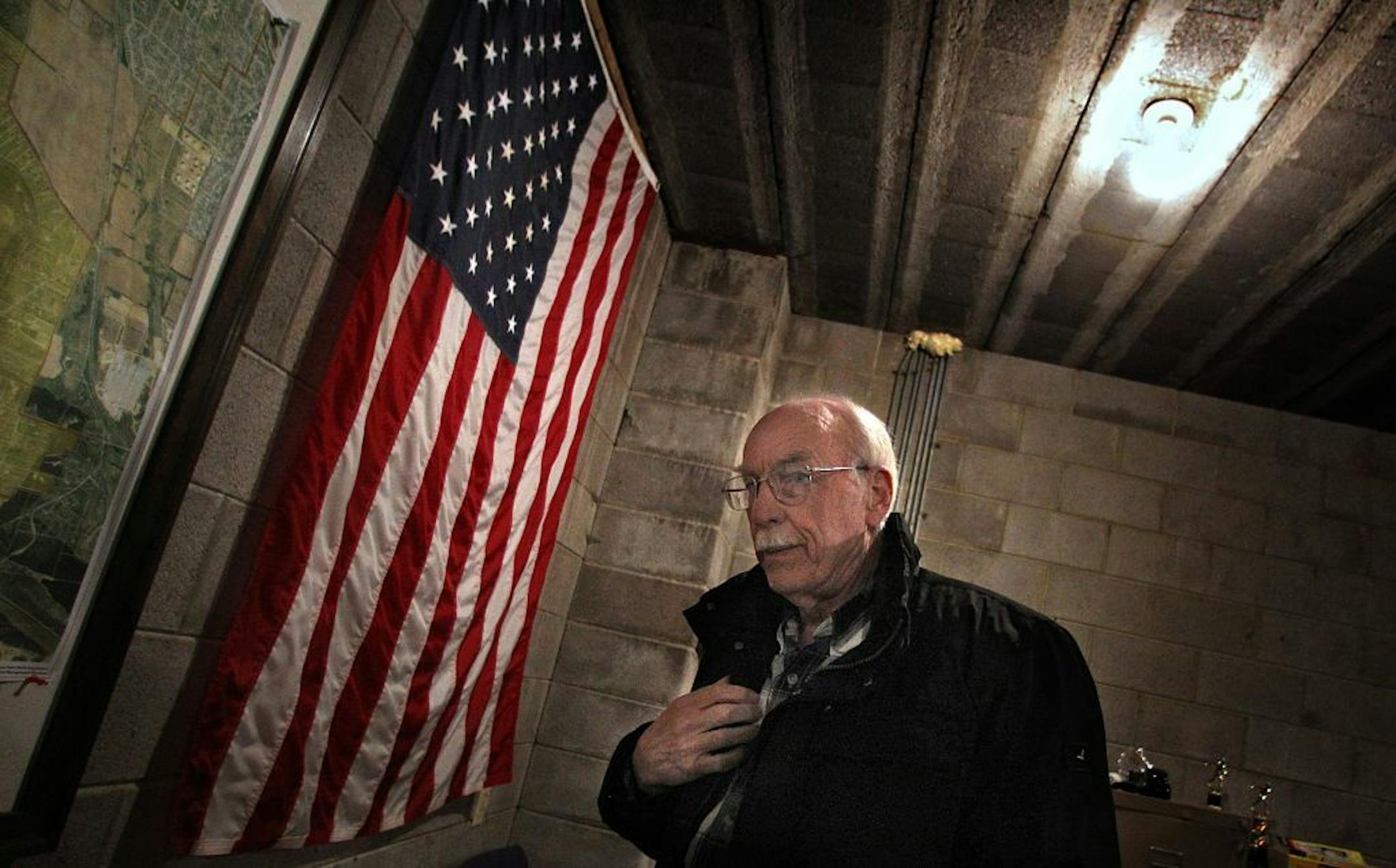 Dick Adams, supervisor of Grey Cloud Island Township, explained what the community's plans are to deal with rising flood waters along the Mississippi River. He indicated that unless the flood exceed currently anticipated levels, most residents and their properties should be relatively safe from flooding, however the community could become isolated due to road closures.
