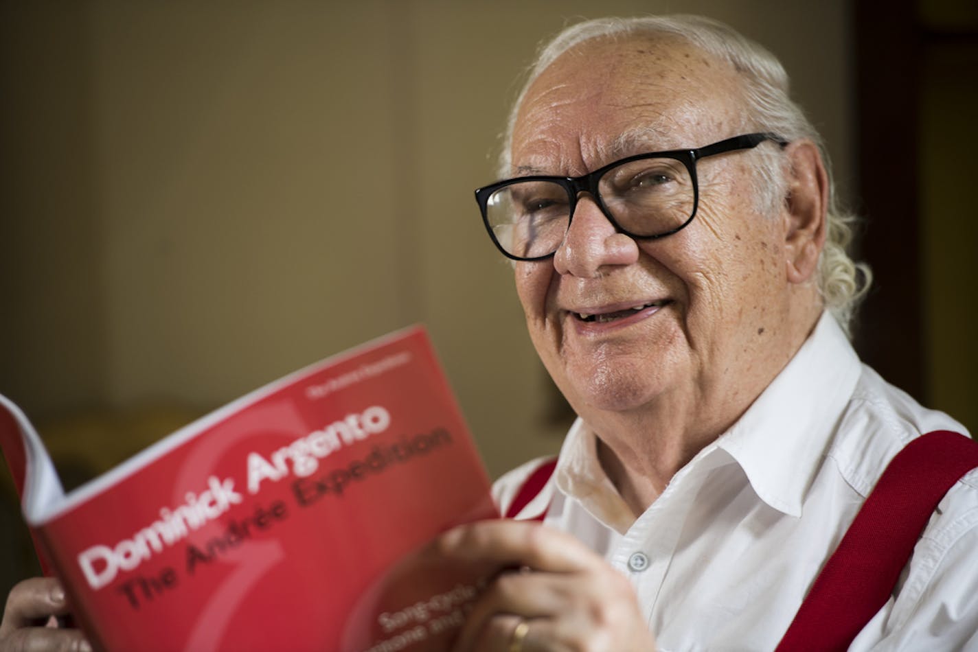 Dominick Argento at his home in Minneapolis in 2016.