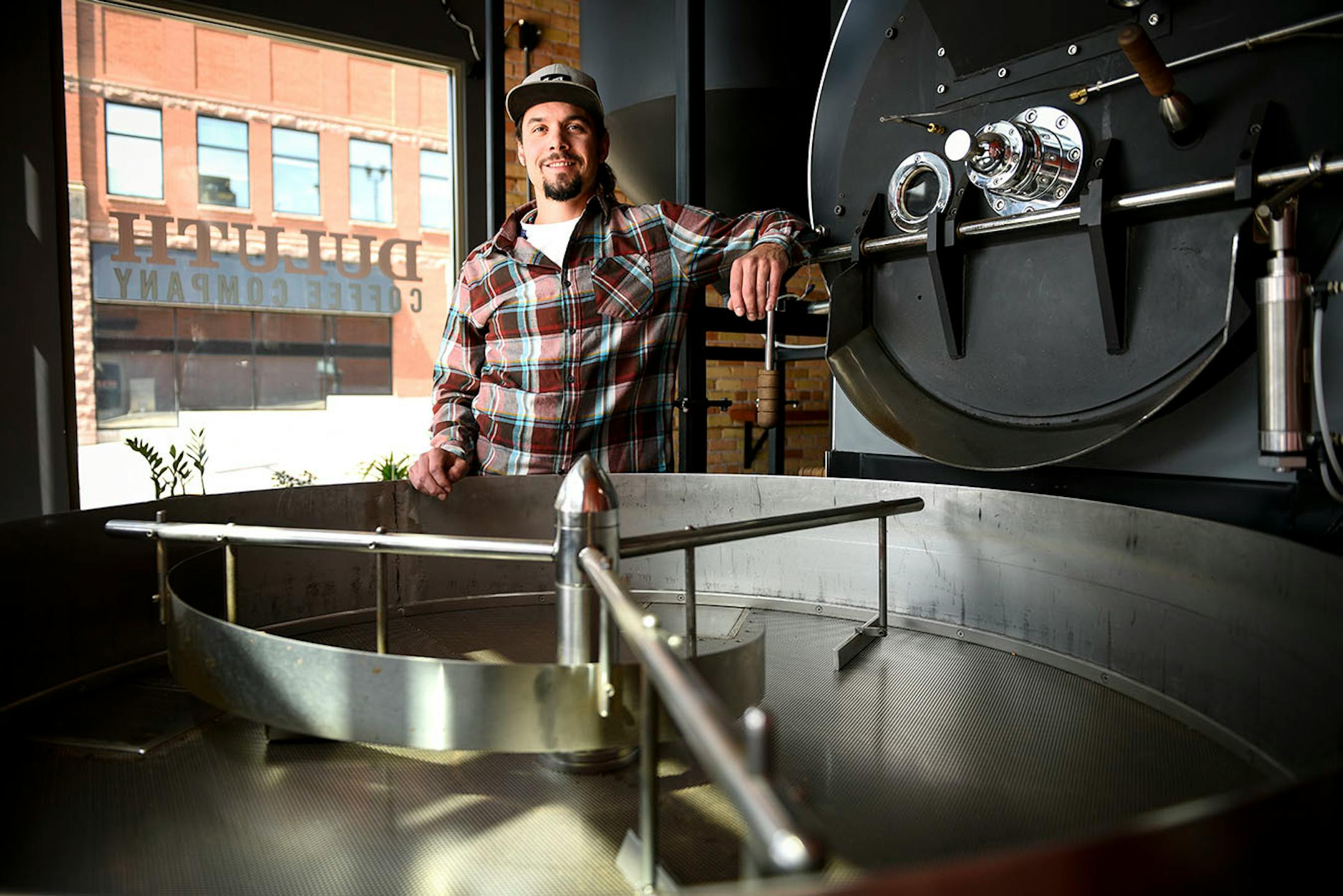 Duluth Coffee Company owner Eric Faust Thursday morning.