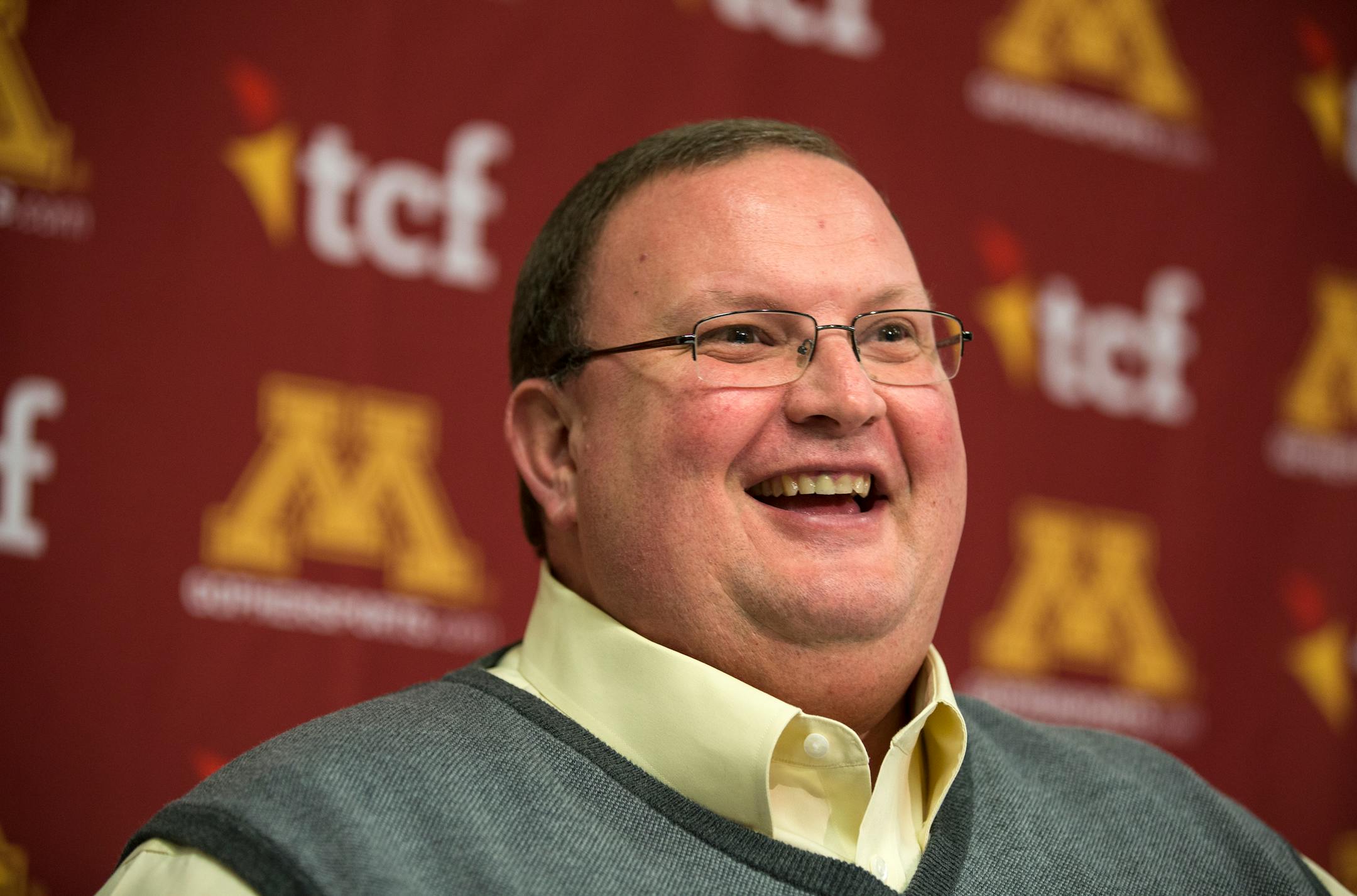 Gophers football coach Tracy Claeys