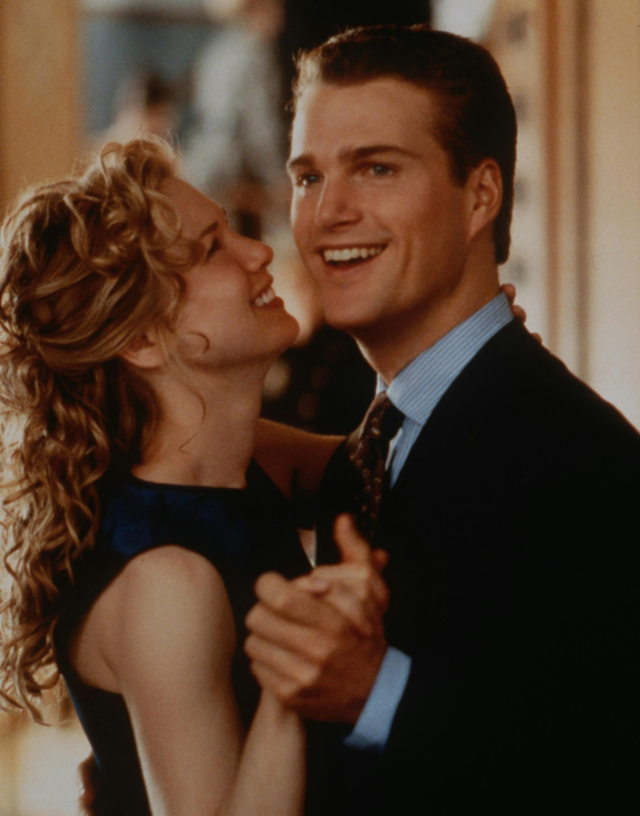 Chris O'Donnell, Rene Zellweger in "The Bachelor"