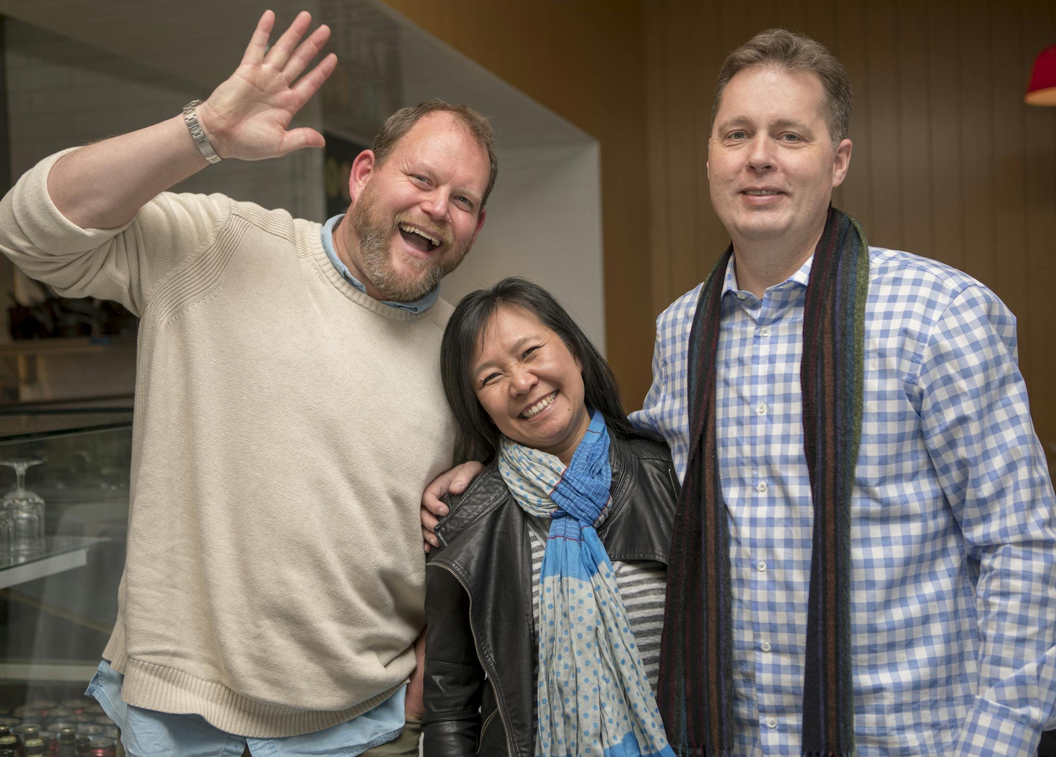 John Neumann, Pooh Keoraj and John Bement.