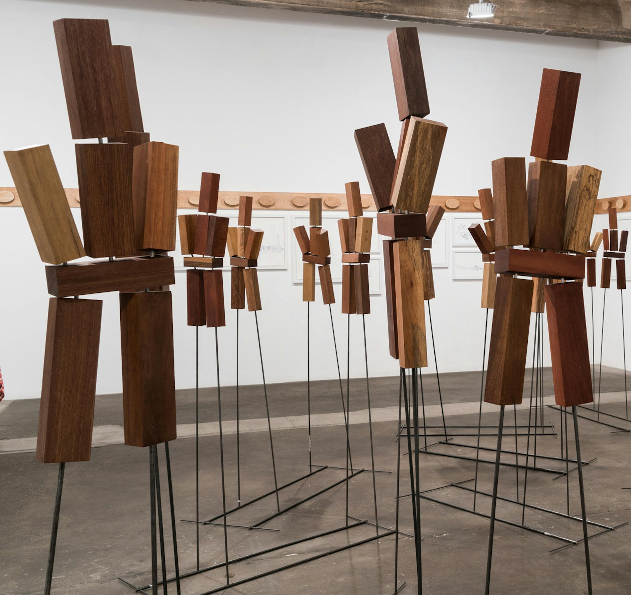 ó Anna Helm, Lisa Lapinski, Hirsch Perlman, installation view. : Image courtesy Midway Contemporary Art; photo by Caylon Hackwith.