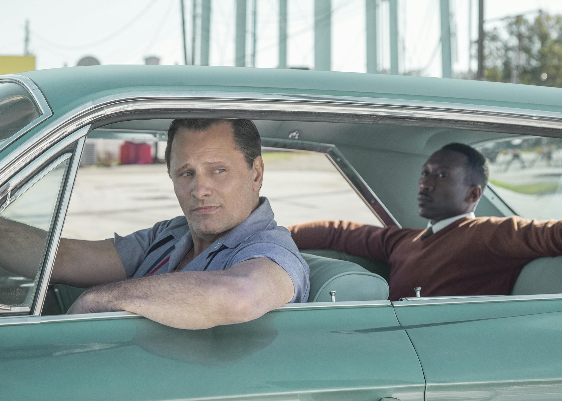 Viggo Mortensen and Mahershala Ali.