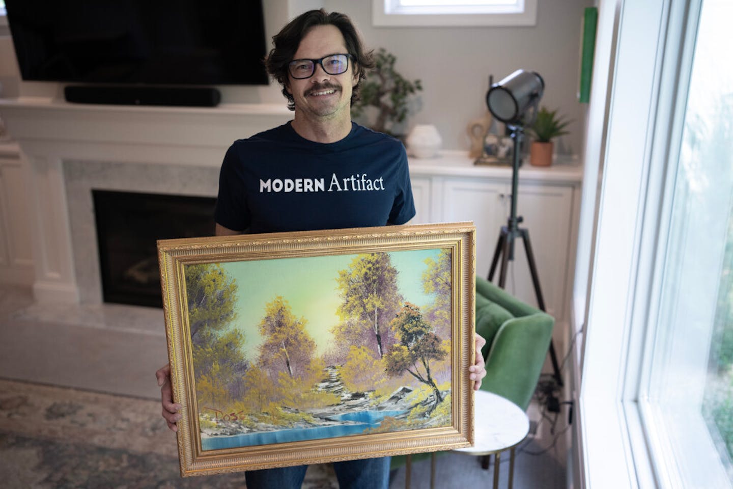 Why does a Minnesota art dealer have a 9.85 million Bob Ross