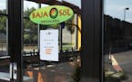 The Baja Sol Tortilla Grill at the Quarry in the Northeast sat empty and closed Thursday afternoon. ] ANTHONY SOUFFLE &#xef; anthony.souffle@startribu