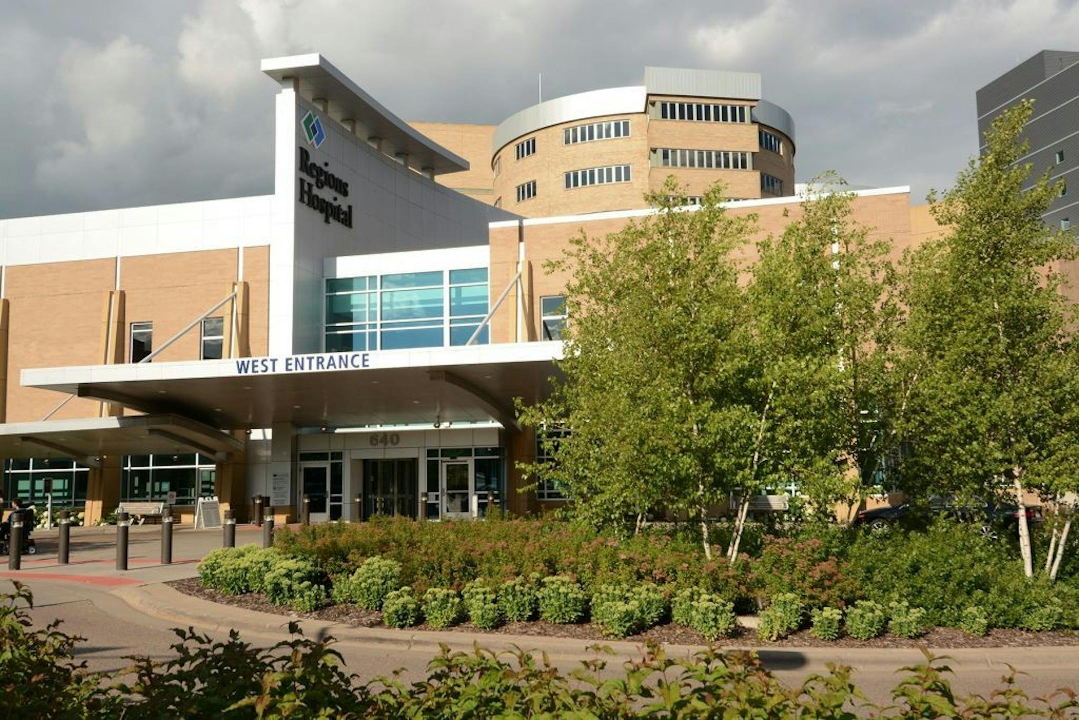 Regions Hospital in downtown St. Paul.