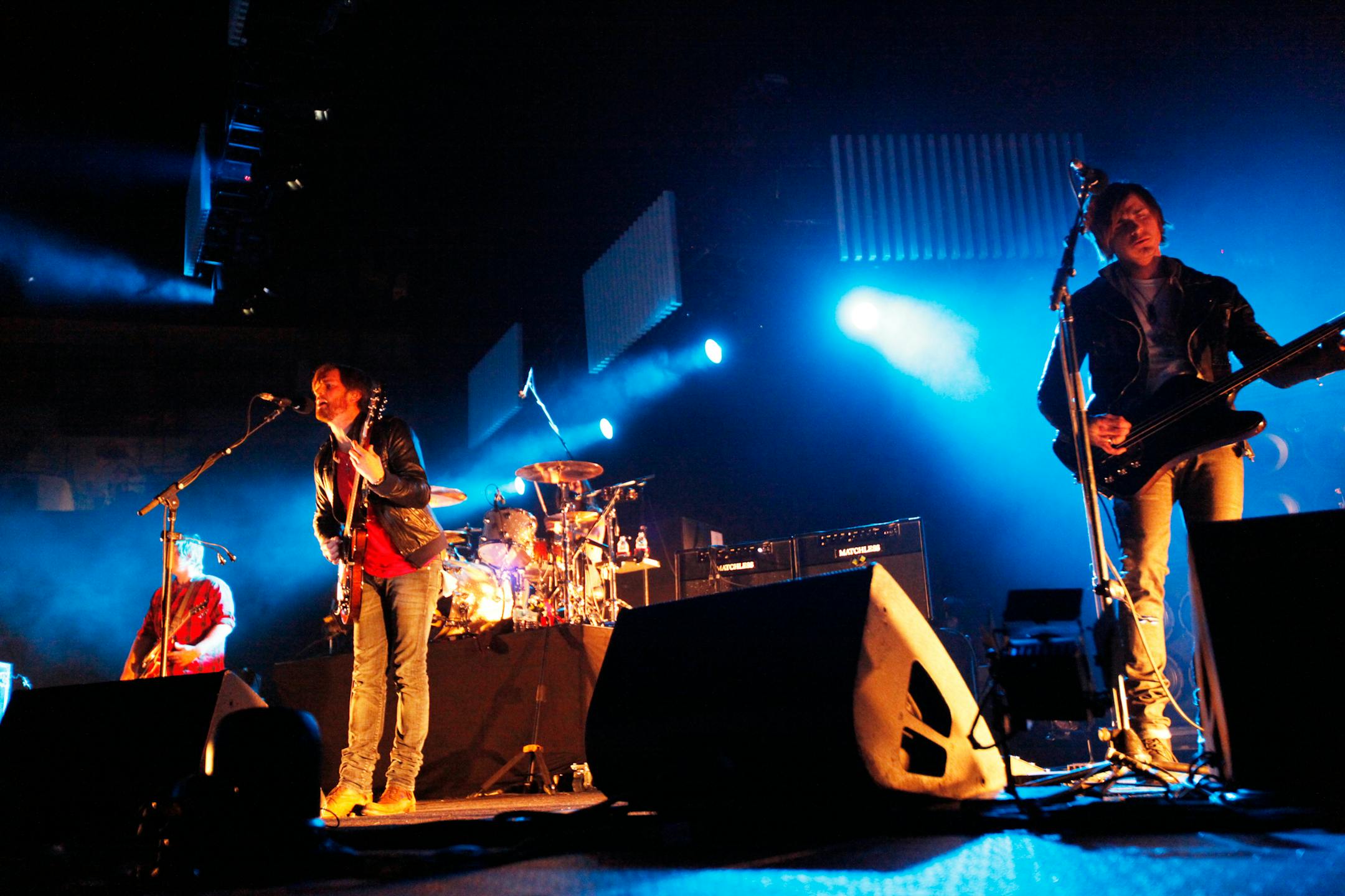 Jared Followill, right, and the rest of Kings of Leon first played Target Center in 2009 just as their single "Use Somebody" topped the Billboard charts.