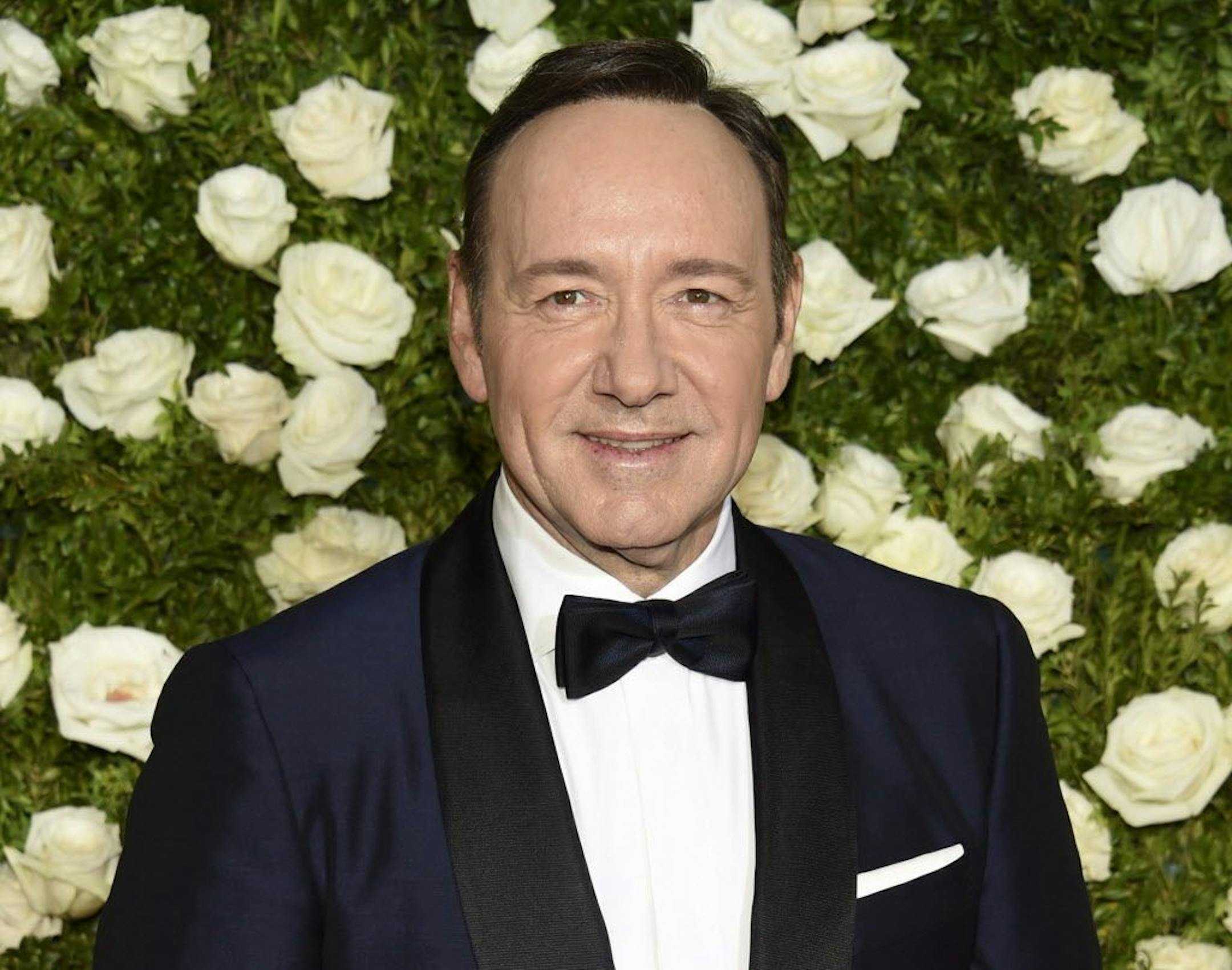 FILE - In this June 11, 2017, file photo, Kevin Spacey arrives at the 71st annual Tony Awards at Radio City Music Hall in New York. Spacey says he is �beyond horrified� by allegations that he made sexual advances on a teen boy in 1986. Spacey posted on Twitter that he does not remember the encounter but apologizes for the behavior.