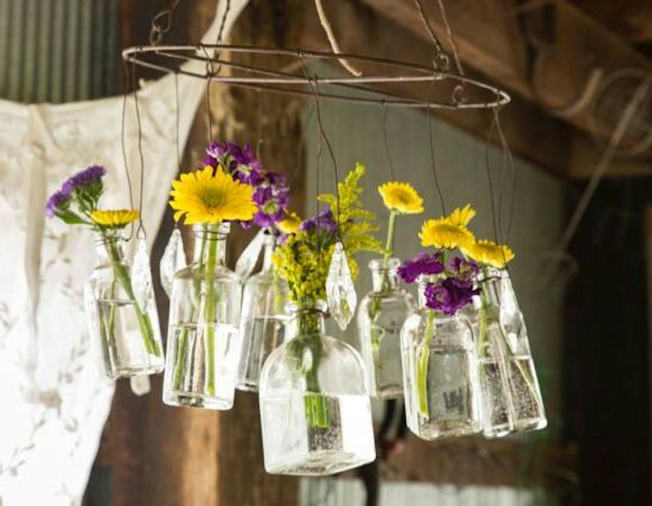 Repurposed home decor from Junk Bonanza at Canterbury Park.Provided