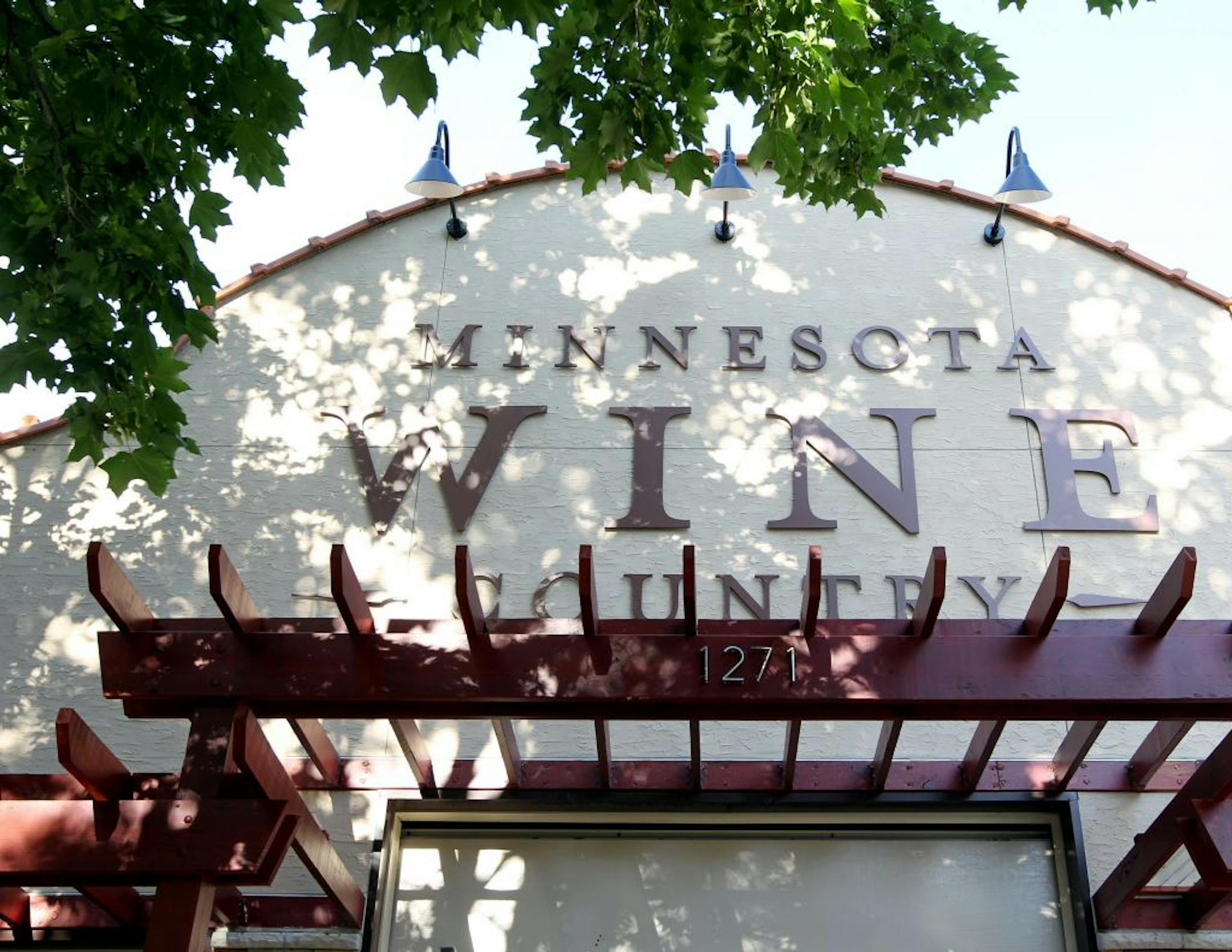 The former church dining hall has been transformed into the Minnesota Wine Country building this year at the Minnesota State Fair in Falcon Heights August 17, 2012.