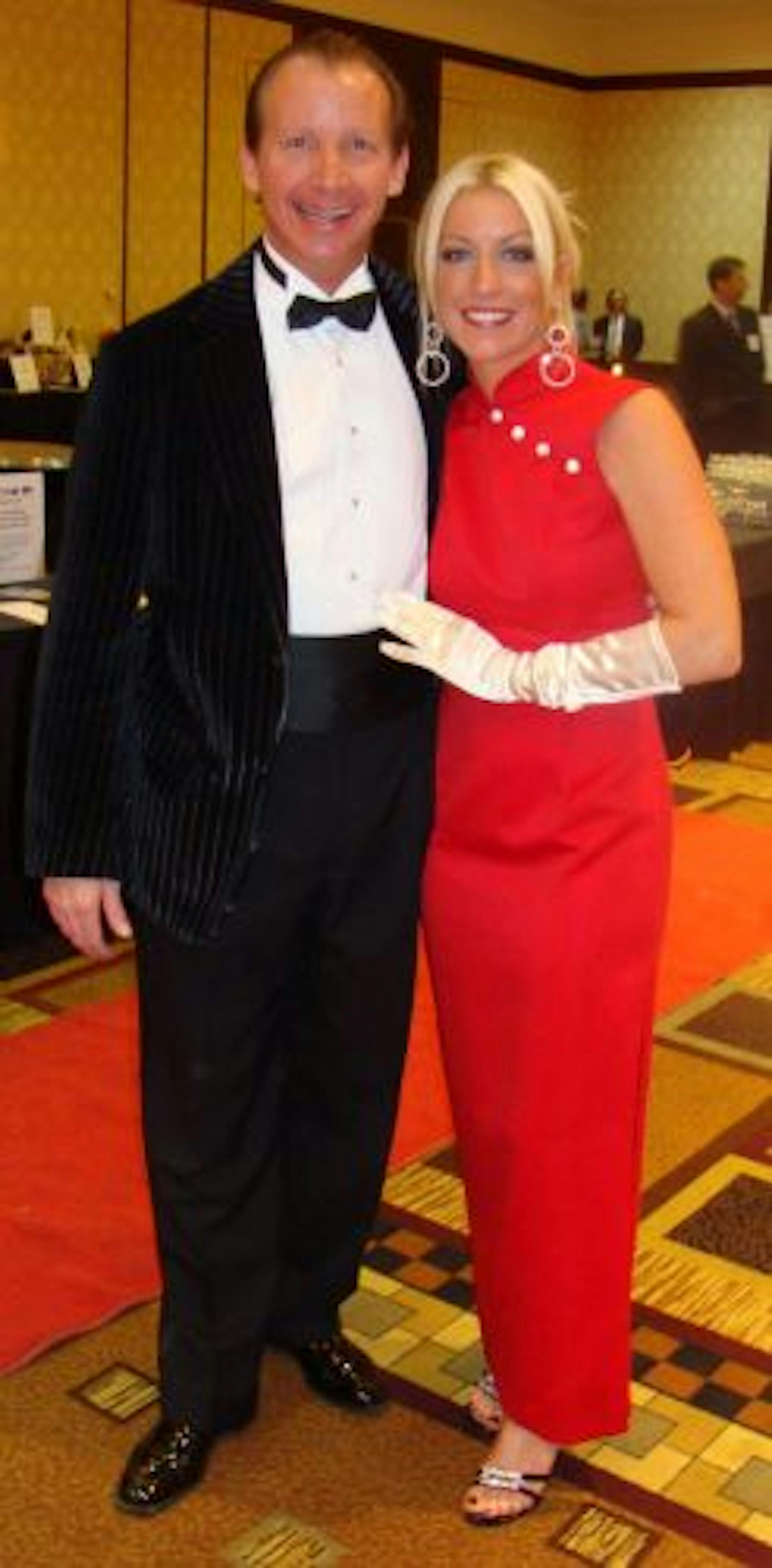 Joe Sokolowski and Lindsay Zamzow, the event's media spokesperson.