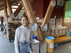 Momona Otsuka, 24, is the chief environmental officer of Big Eye Company, and oversees the Kamikatsu Zero Waste Center. The Kamikatsu Zero Waste Cente