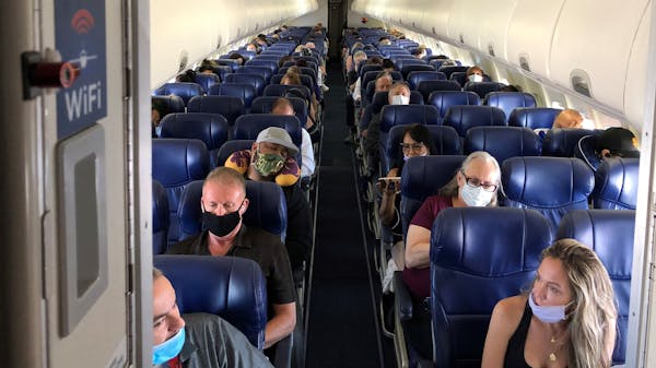 Airlines for America, which represents many airlines, and the U.S. Travel Association asked the Biden administration on Wednesday to end the mask mand