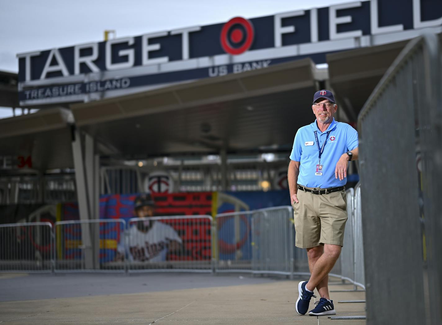 John Blissenbach has spent the last two summers as an usher at Target Field in Minneapolis. This year, thanks to COVID, he's not on the roster.