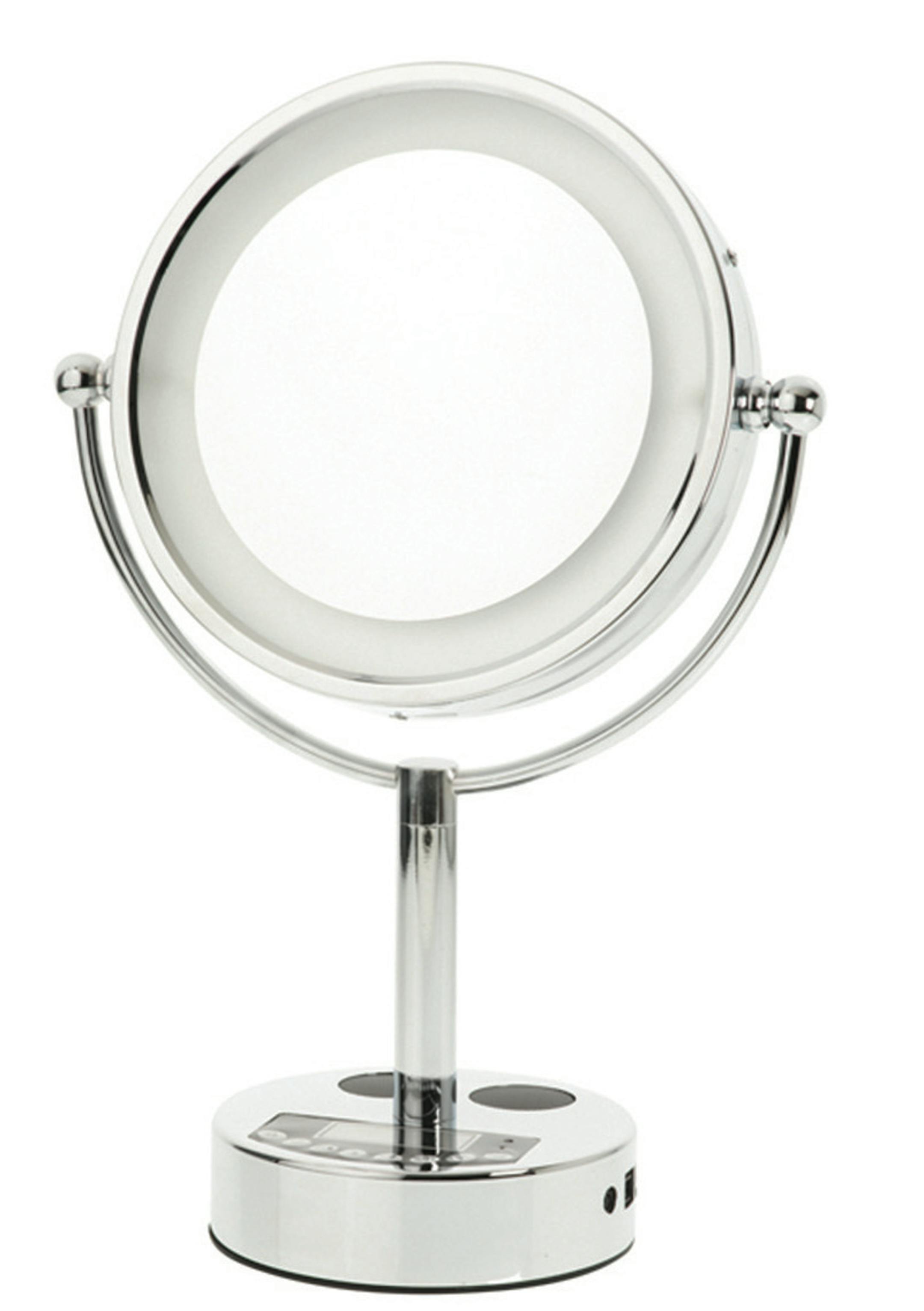 This mirror is embedded with Bluetooth, so you can listen to music, answer your phone and even charge your phone through the mirror's USB power outlet. You can do all of this while getting ready in the morning. $199.99 at Brookstone.com (Brookstone) ORG XMIT: 1190249
