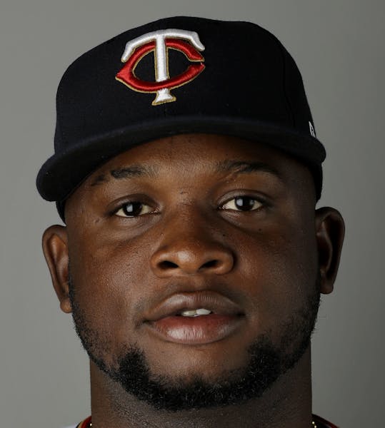 This is a 2017 photo of Miguel Sano of the Minnesota Twins baseball team. This image reflects the 2017 active roster as of Thursday, Feb. 23, 2017 whe
