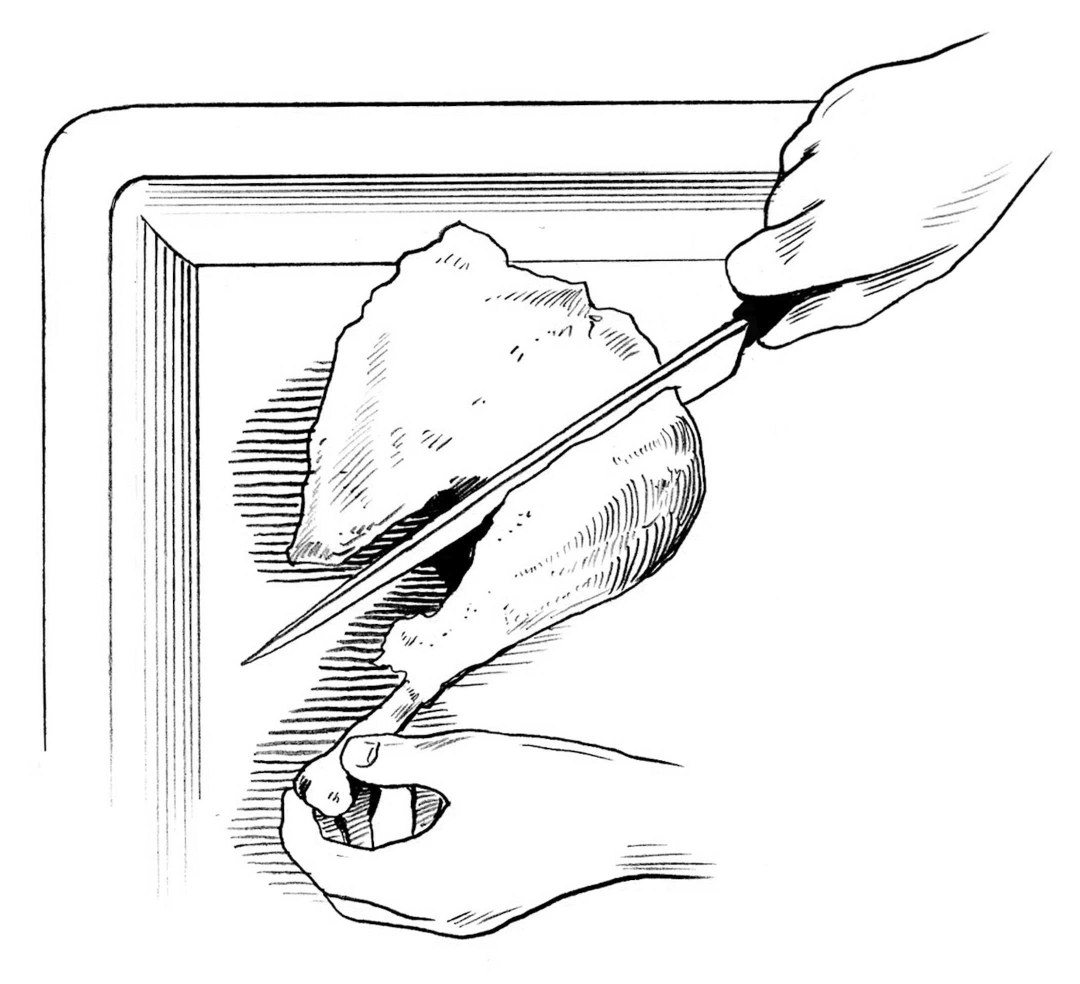 Credit:JOE McKENDRY How to carve a turkey, step by step. Step 1.