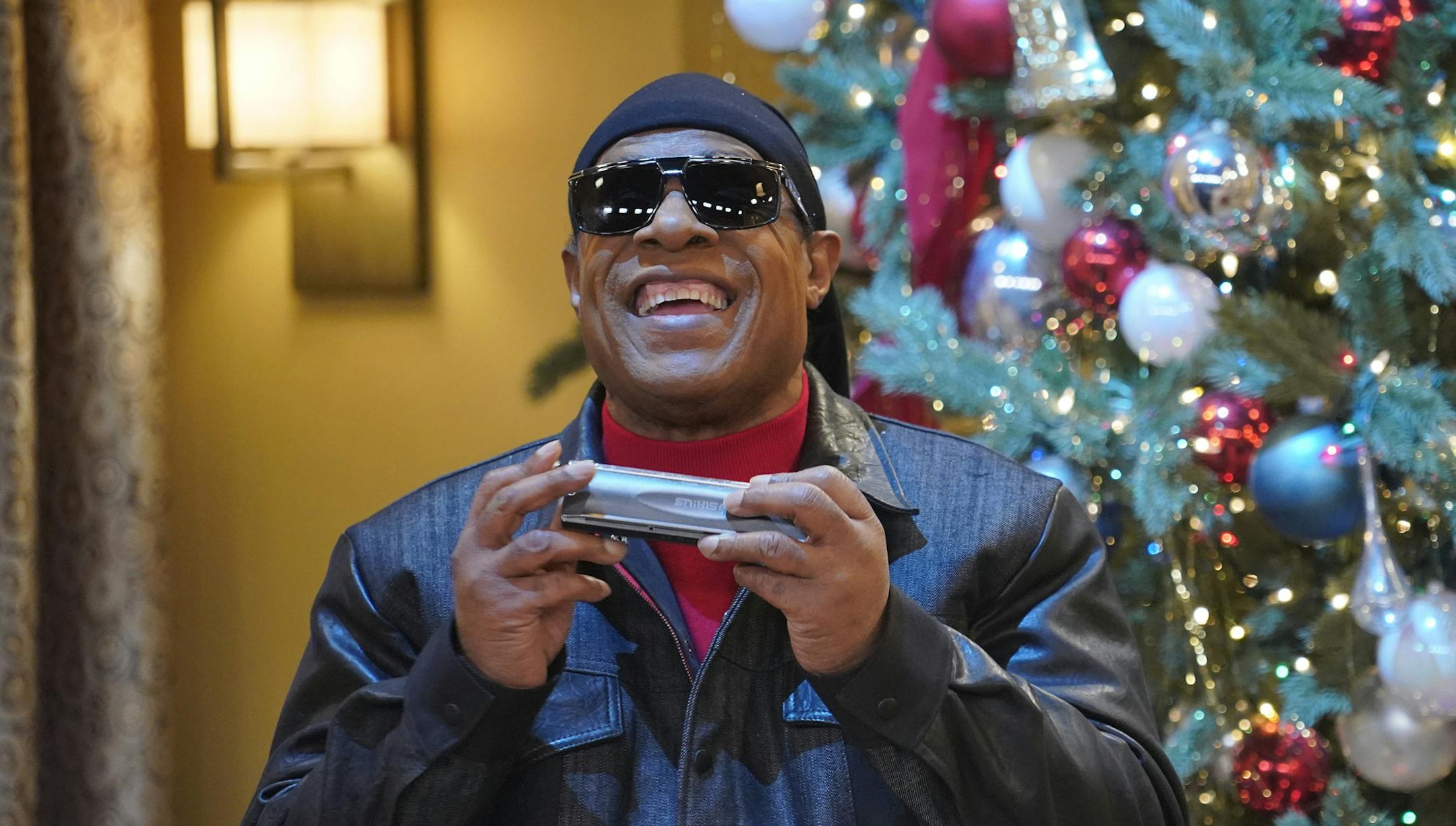 A LEGENDARY CHRISTMAS WITH JOHN & CHRISSY -- 2018 -- Pictured: Stevie Wonder -- (Photo by: Paul Drinkwater/NBC) ORG XMIT: Season: 2018