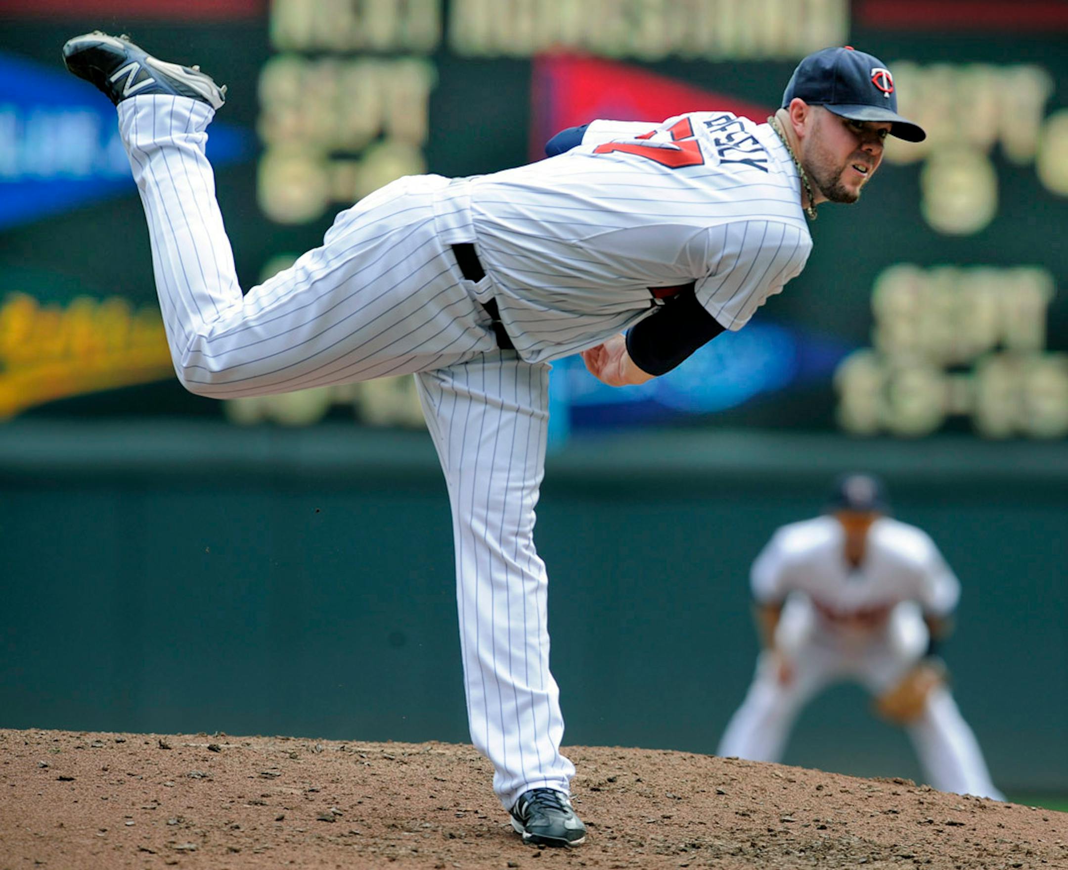 Twins reliever Ryan Pressly