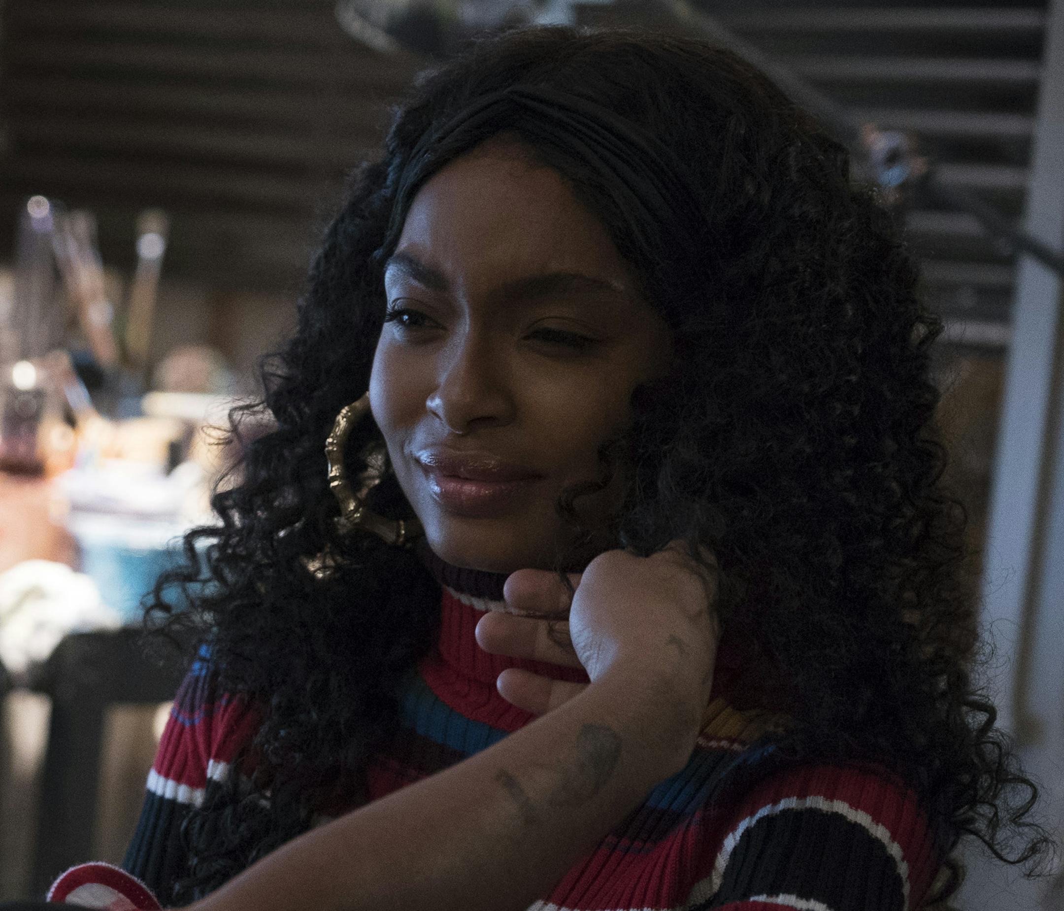 GROWN-ISH - "Better" - Zoey and the gang return for their sophomore year, and Zoey is determined to make the &#xd2;sequel&#xd3; better than the original. She, Ana and Nomi move into a less-than-stellar off-campus apartment, and have to quickly adjust to each other as roommates. Zoey is excited to see Luca again after a summer of keeping in touch via social media. This episode of "grown-ish" airs Wednesday, January 2 (8:00-8:30 P.M. ET) on Freeform. (Freeform/Tony Rivetti)
YARA SHAHIDI