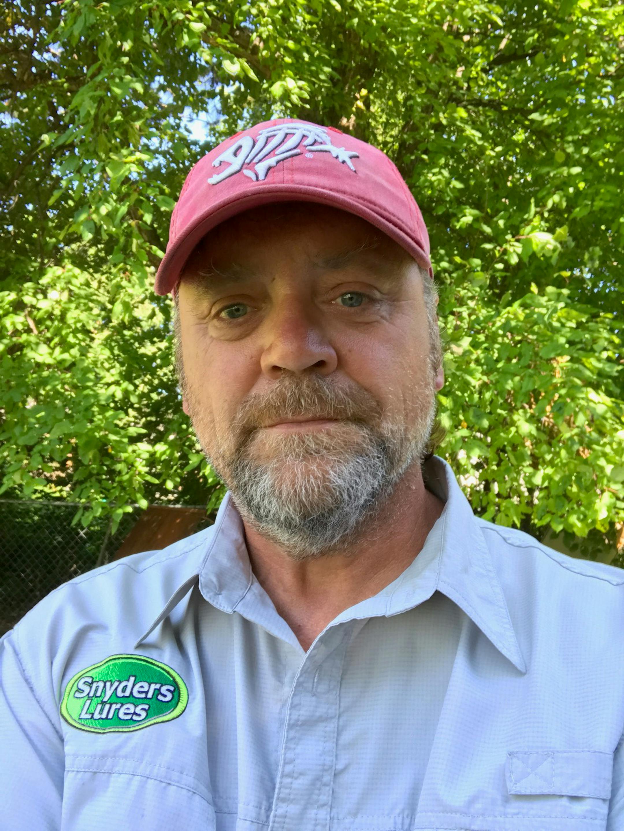 Ben Kellin, bait shop owner, for Outdoors Weekend.