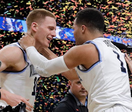 Donte DiVincenzo, left, might be back. Jalen Brunson might not be.