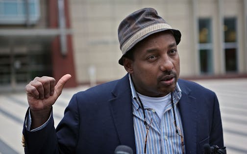 Omar Jamal, a spokesman for Mahamud Said Omar's family, addressed reporters outside the courtroom following the trial. Mahamud Said Omar was found guilty on all counts.
