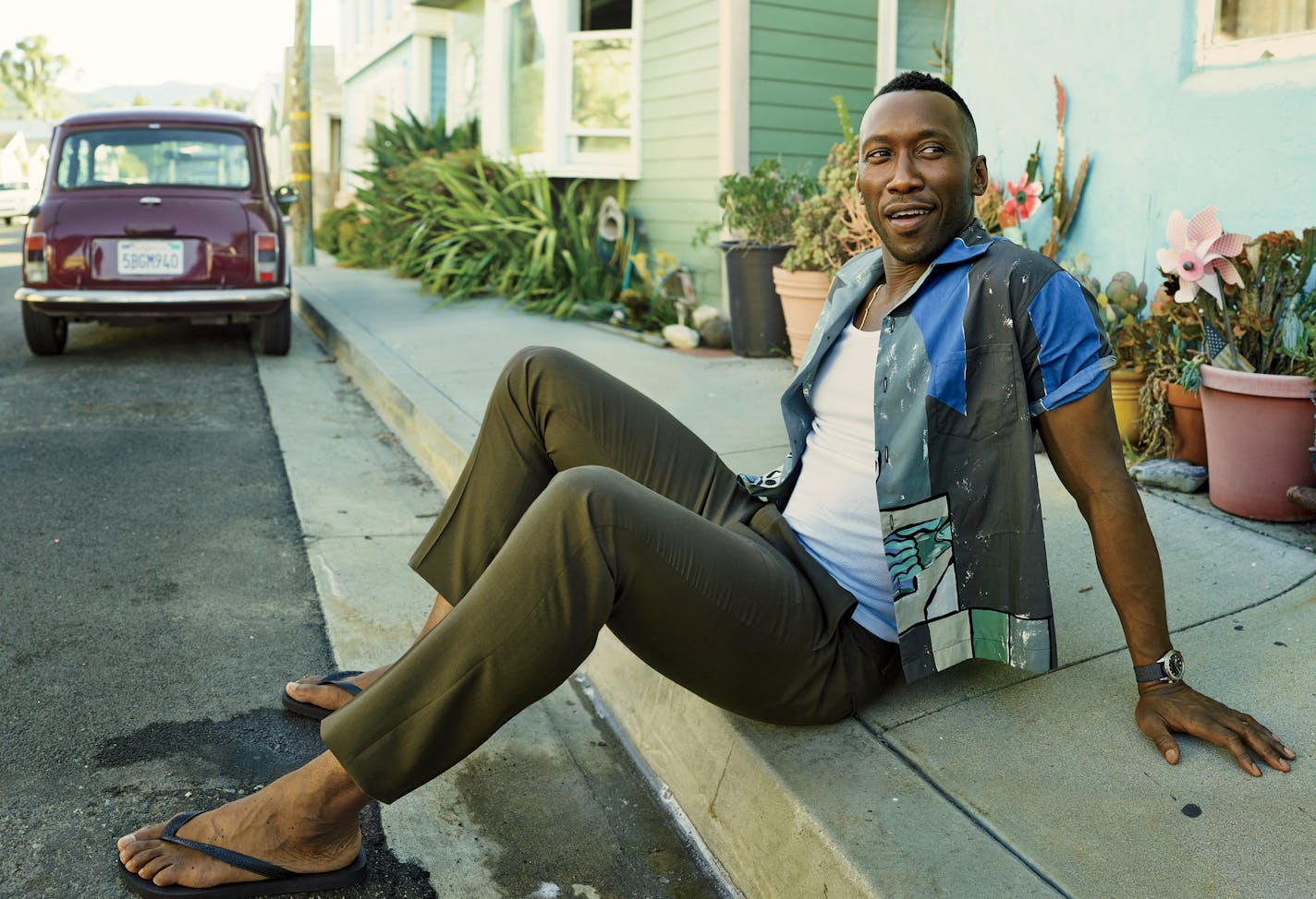 Mahershala Ali from "Hunks & Heroes" by Jim Moore
Photo by Peggy Sirota