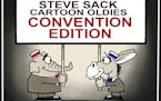 Cartoonist Steve Sack's look through political conventions past
