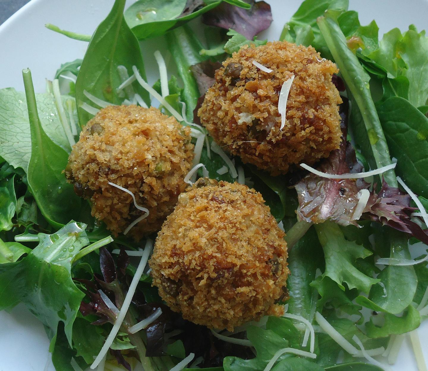 Barley arancini