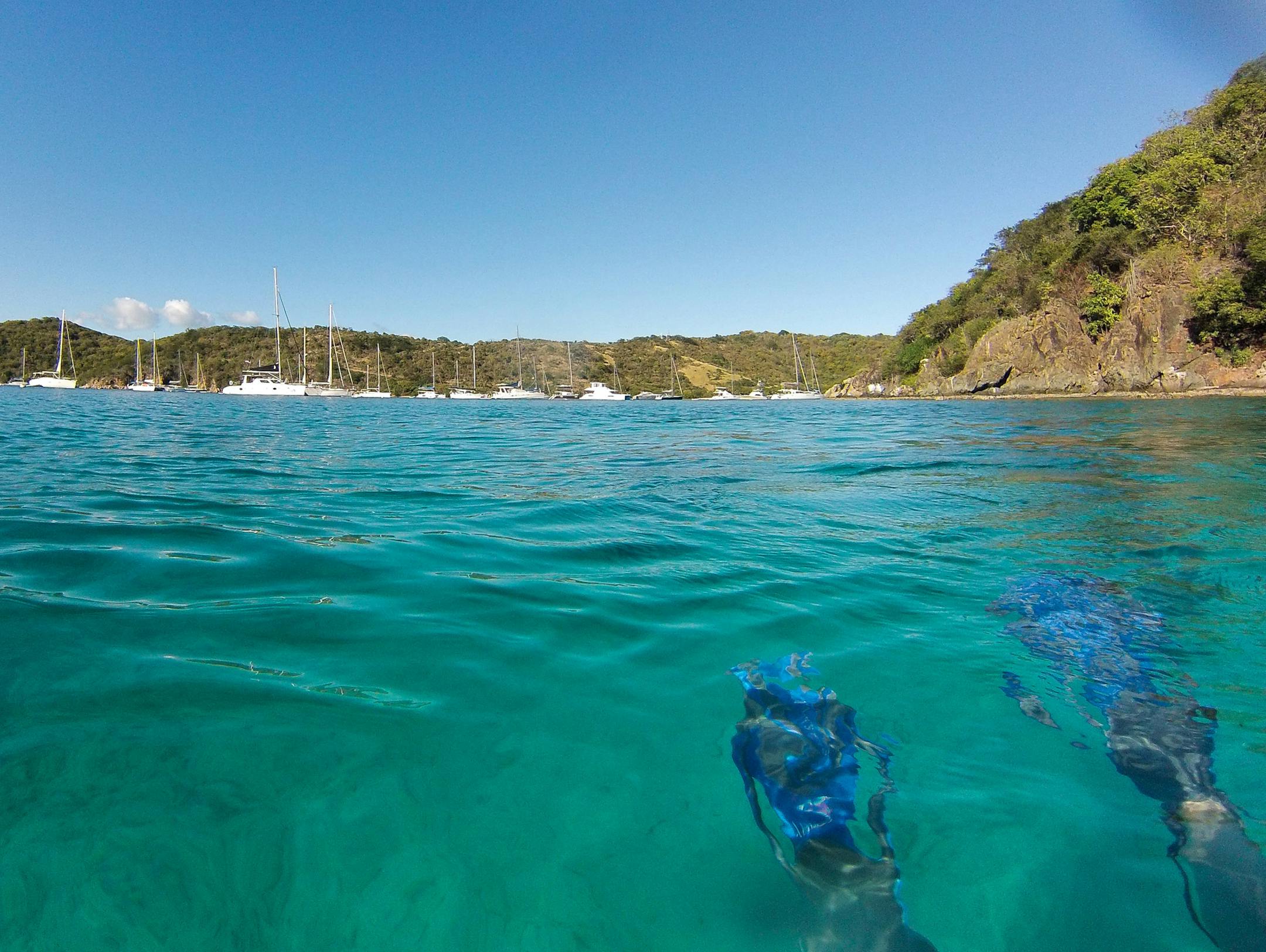 Living on a ship allows for snorkeling any time of day. (Hillary Richard/For the Chicago Tribune/TNS)