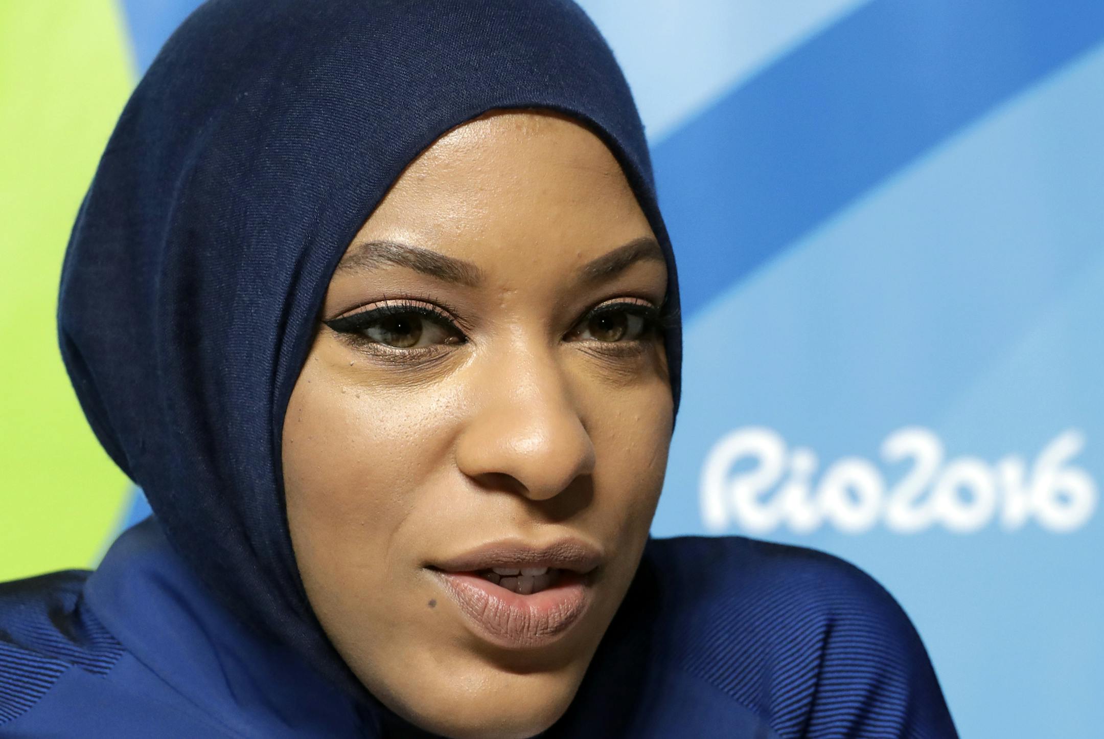 Ibtihaj Muhammad will be the first U.S. Olympian to wear a hijab.