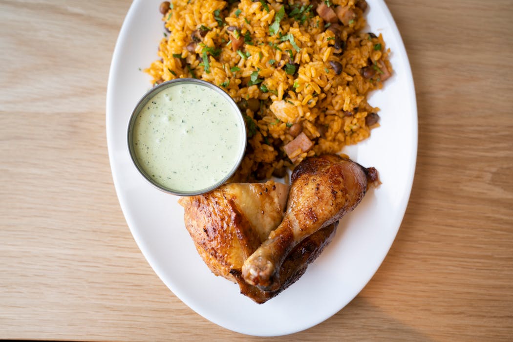 Brasa’s signature chicken and fixings are now available in Hopkins.