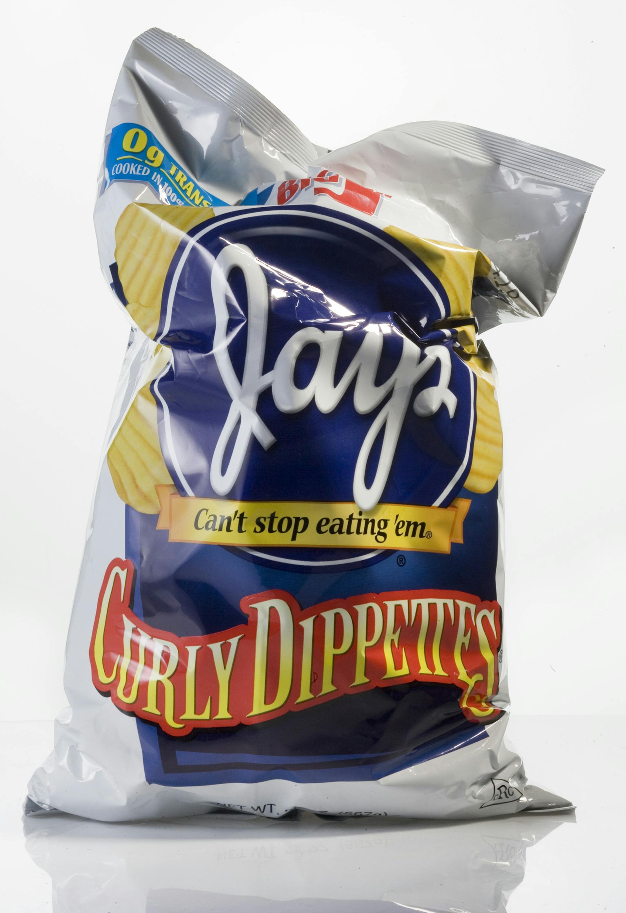 Eugenia Japp urged husband Leonard, who founded Jay's Potato Chips, to put a recipe on the chip bags. He used her version of a tuna fish casserole topped with crushed potato chips. (Bill Hogan/Chicago Tribune/TNS) ORG XMIT: 1162956