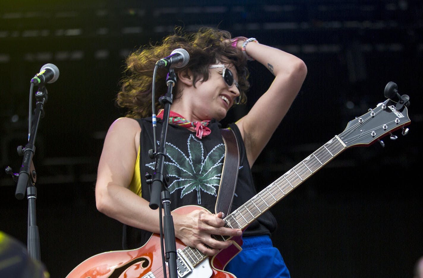 Heart Bones performs.] NICOLE NERI &#xa5; nicole.neri@startribune.com The annual Rock the Garden music festival at the Walker Art Center Saturday, June 29, 2019.