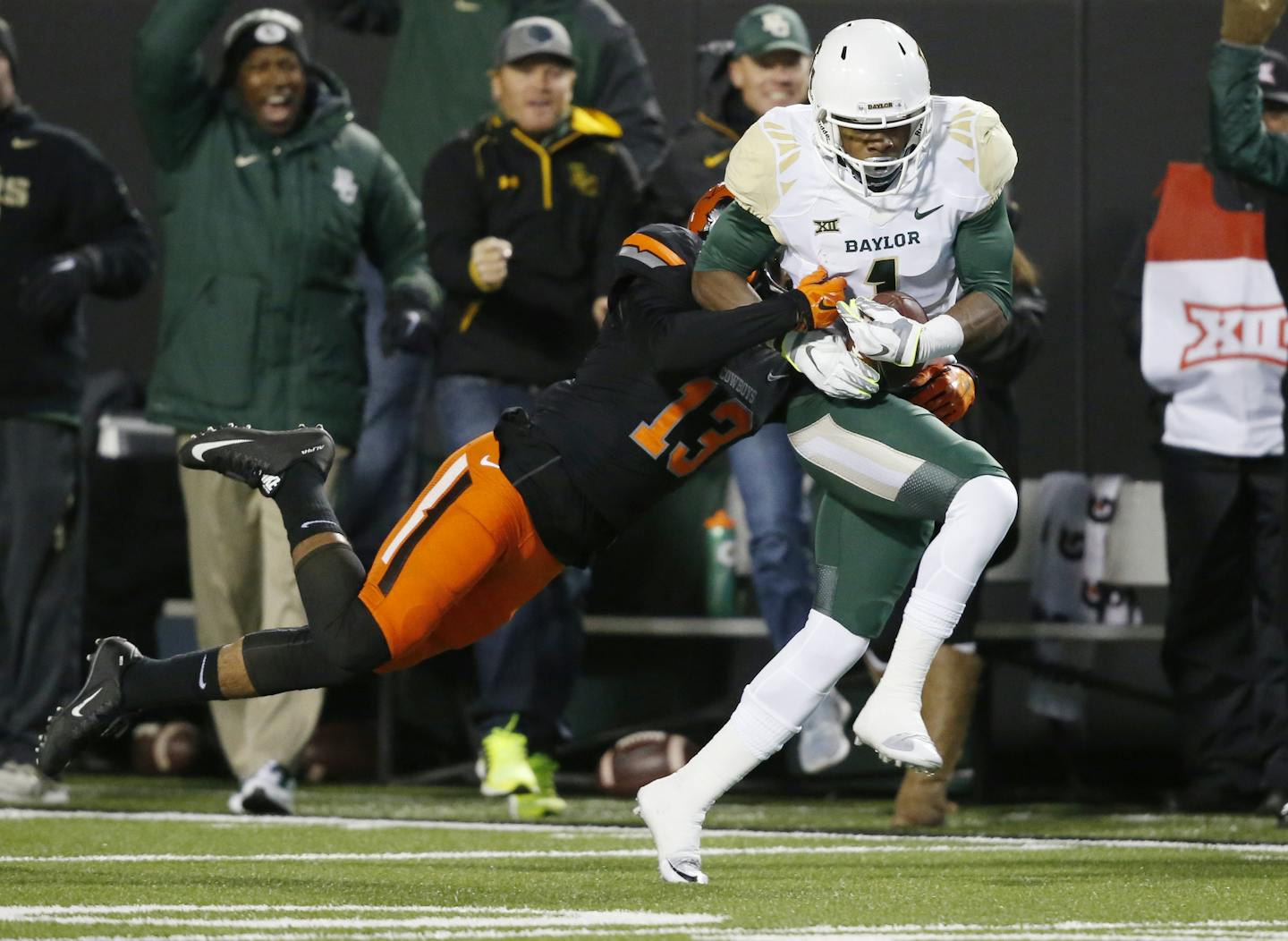 Baylor wide receiver Corey Coleman is among the top wide receiver prospects this year at the NFL combine.