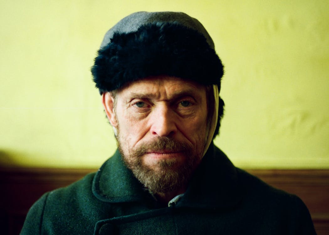 Willem Dafoe as Vincent Van Gogh.
