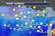 Dry Thursday, But Snow/Freezing Rain Possible Thursday Night Into Friday
